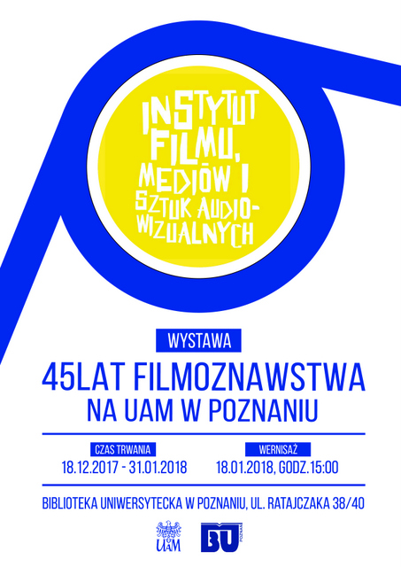 Wystawa 45 lat filmoznawstwa na UAM w Poznaniu