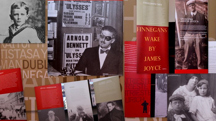 Wystawa poświęcona Jamesowi Joyce'owi