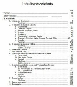 Katalog der Hamburger Bibliotheken unter der Grossen Loge