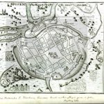 "Posen - Poznań (Plan miasta)" G.Bodenehra w "Theatrum Curioses..."