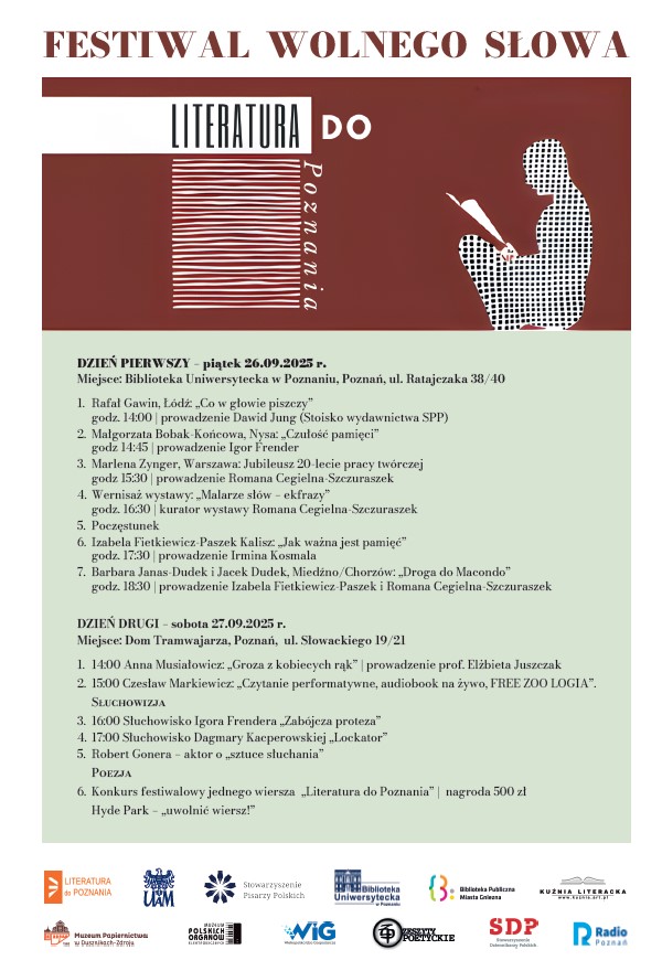 cały program Festiwal Wolnego Słowa