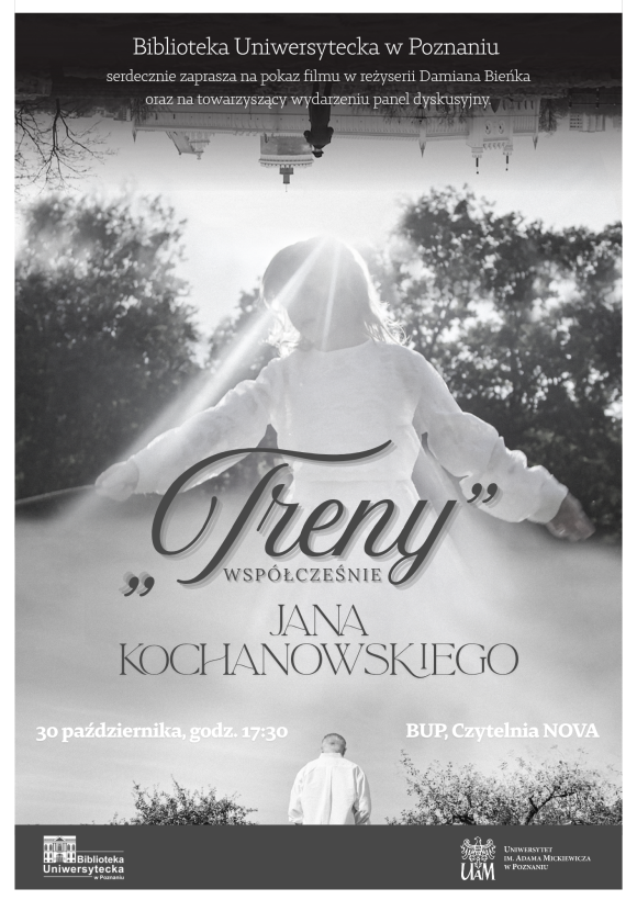 Plakat JAN KOCHANOWSKI TRENY