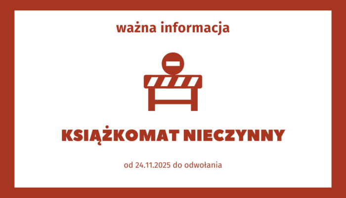 ksiązkomat nieczynny