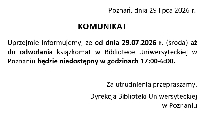 Komunikat 2026-09-14